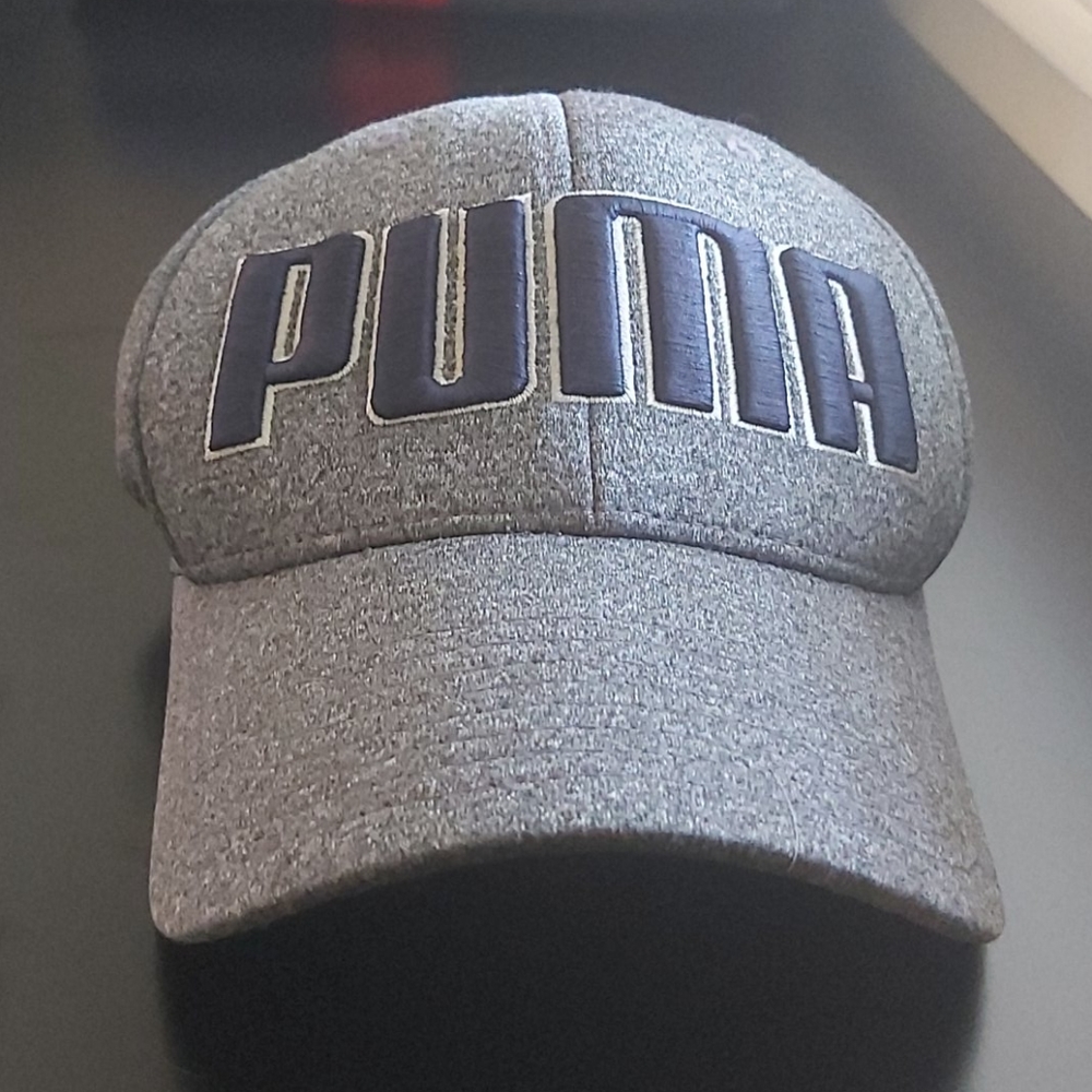 Puma grey summer baseball cap